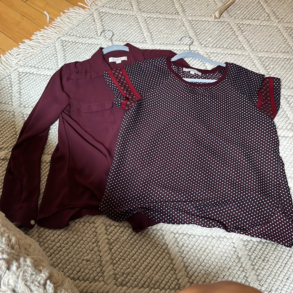 Loft blouses size small